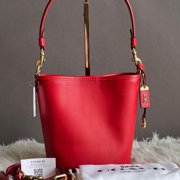 Coach Dakota Bucket Bag 16 CJ827 NEW - Picture 9 of 11